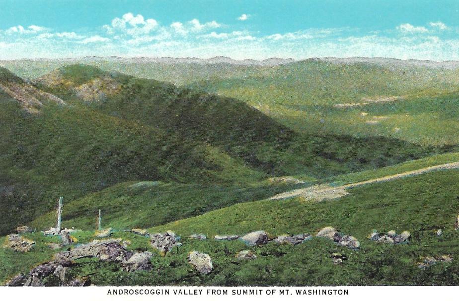 Mt Washington Postcard Set - 1931 - Androscoggin Valley