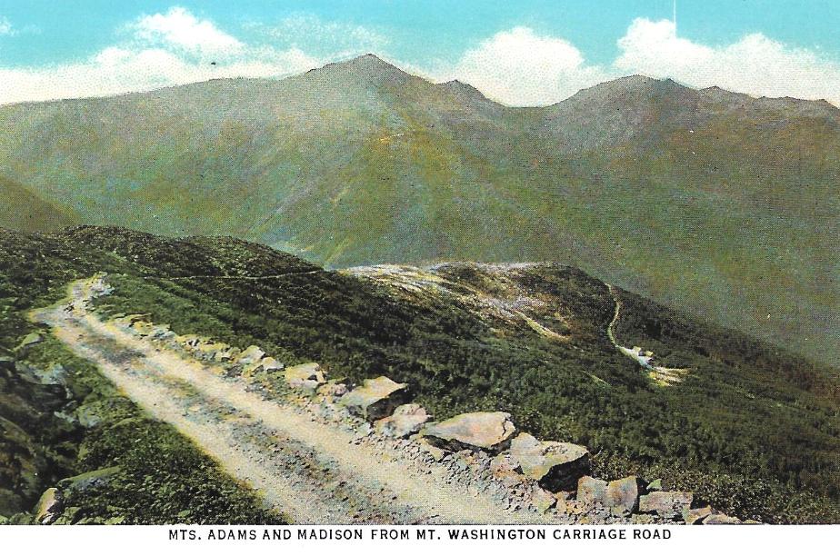Mt Washington Postcard Set - 1931 - Mt Adams and Mt Madison