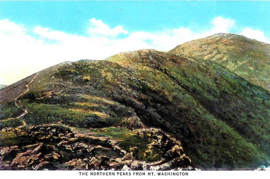 Mt Washington Postcard Set - 1931 - Northern Presidential Range