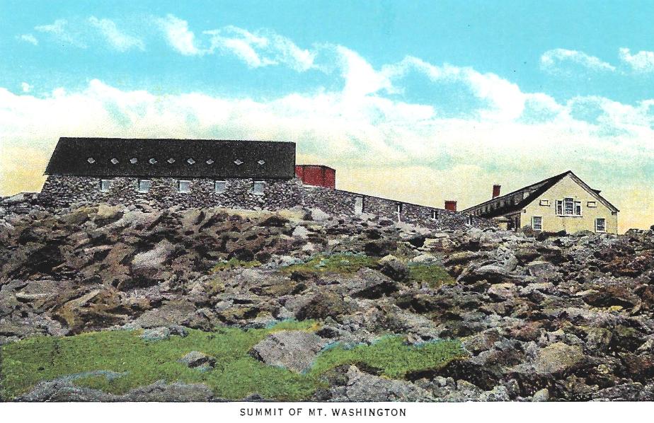 Mt Washington Postcard Set - 1931 - Tip Top House