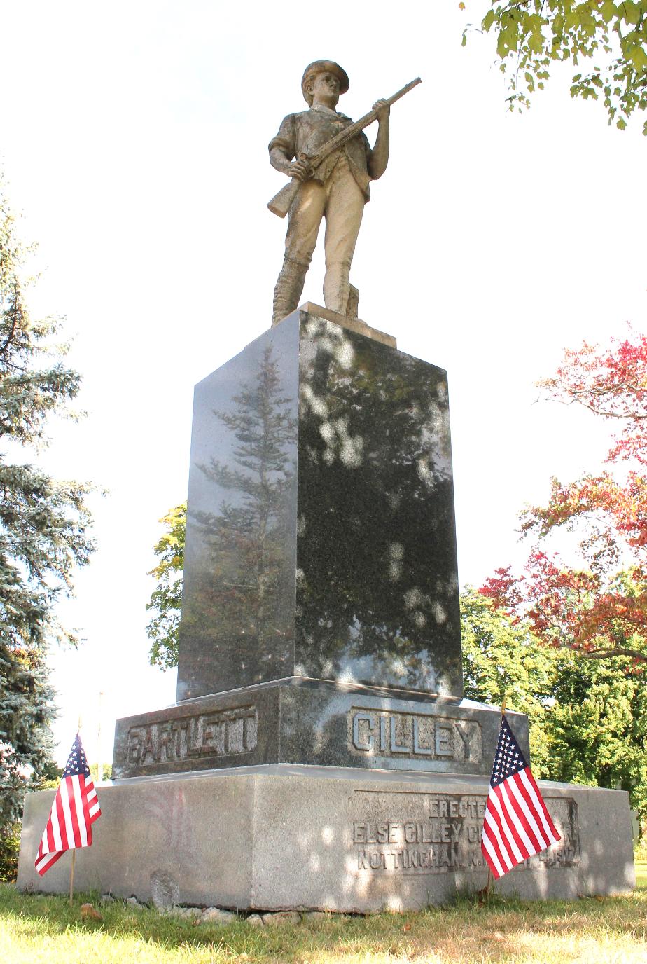 Generals - Cilley - Bartlett - Butler and Dearborn Memorial - Nottingham NH