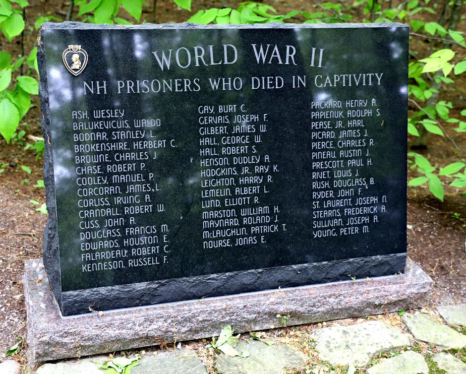 NH State Veterans Cemetery - Ex-Prisoner of War Memorial WWII