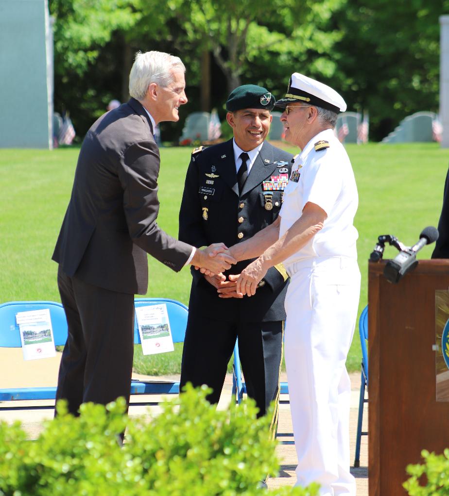 NH State Veterans Cemetery Memorial Day 2022  Denis McDonough VA Secretary