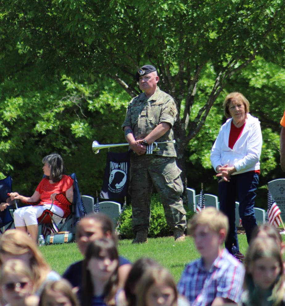 NH State Veterans Cemetery Memorial Day 2022 Lee Hirtle Taps