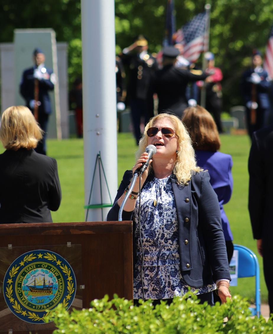 NH State Veterans Cemetery Memorial Day 2022 Nicole Knox Murphy