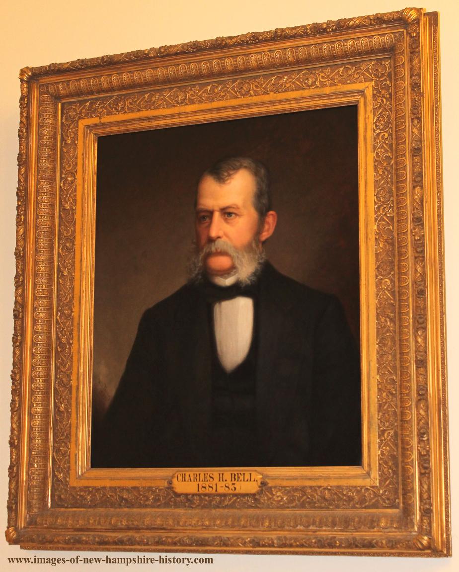 Charles H. Bell NH Governor, NH State House Portrait