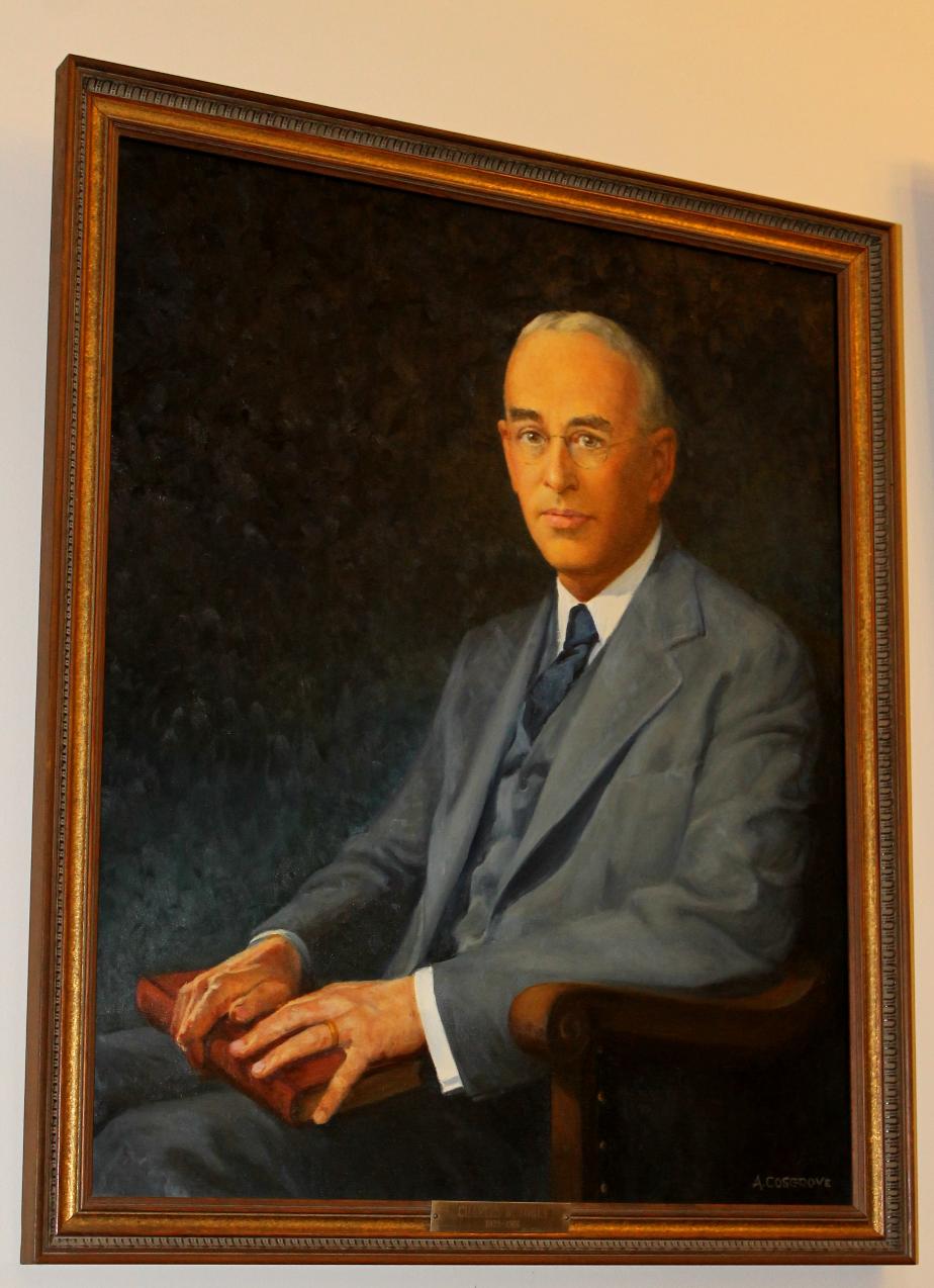 Charles W Tobey NH State House Portrait
