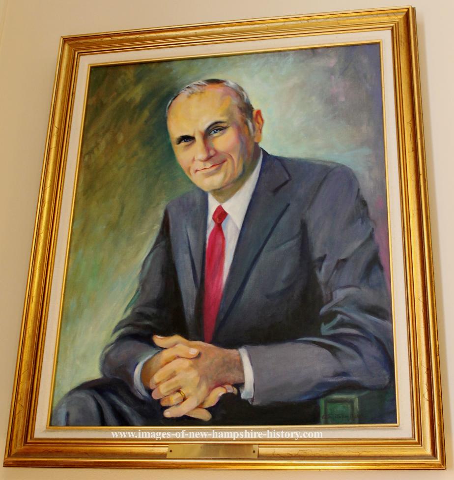 Governor Walter Peterson NH State House Portrait