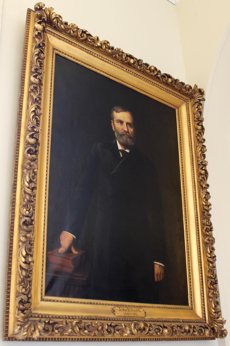 Governor John Butler Smith NH State House Portrait