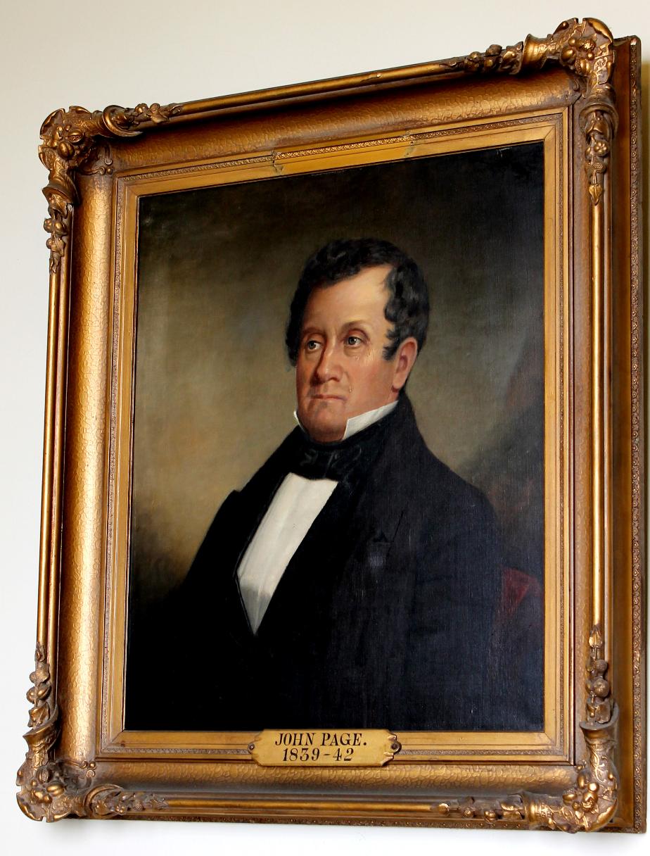 Governor John Page NH State House Portrait