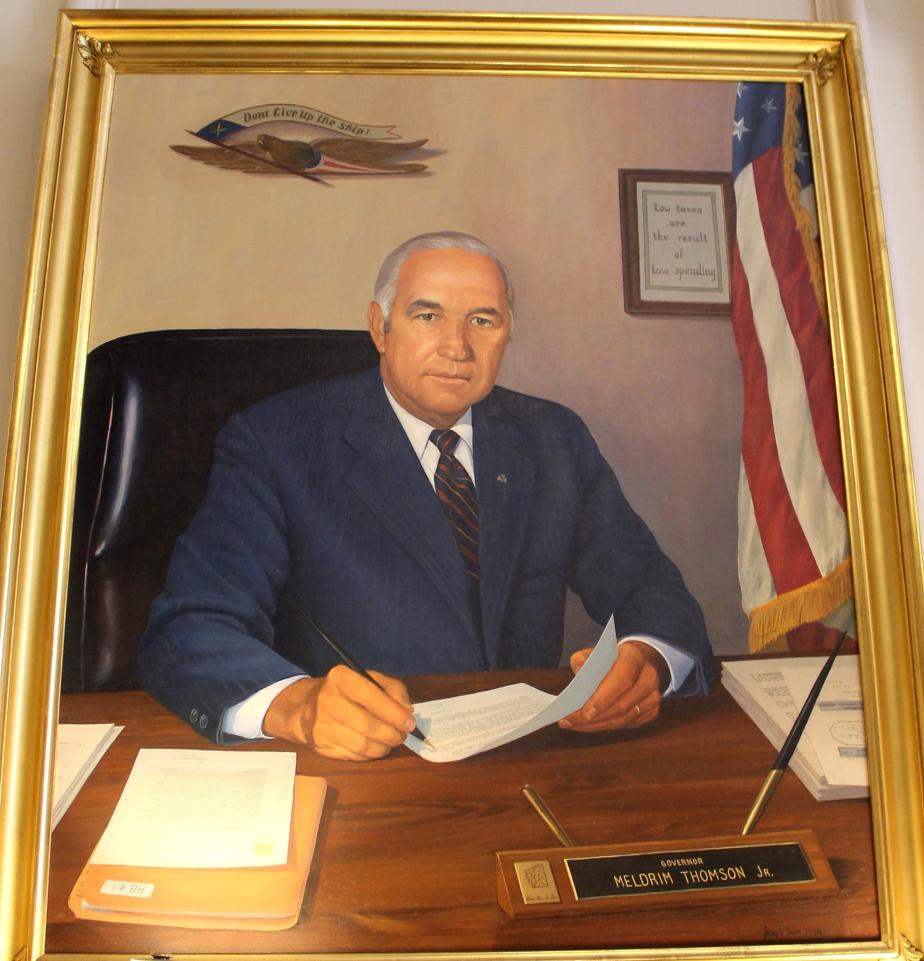 Meldrim Thomson NH State House Portrait