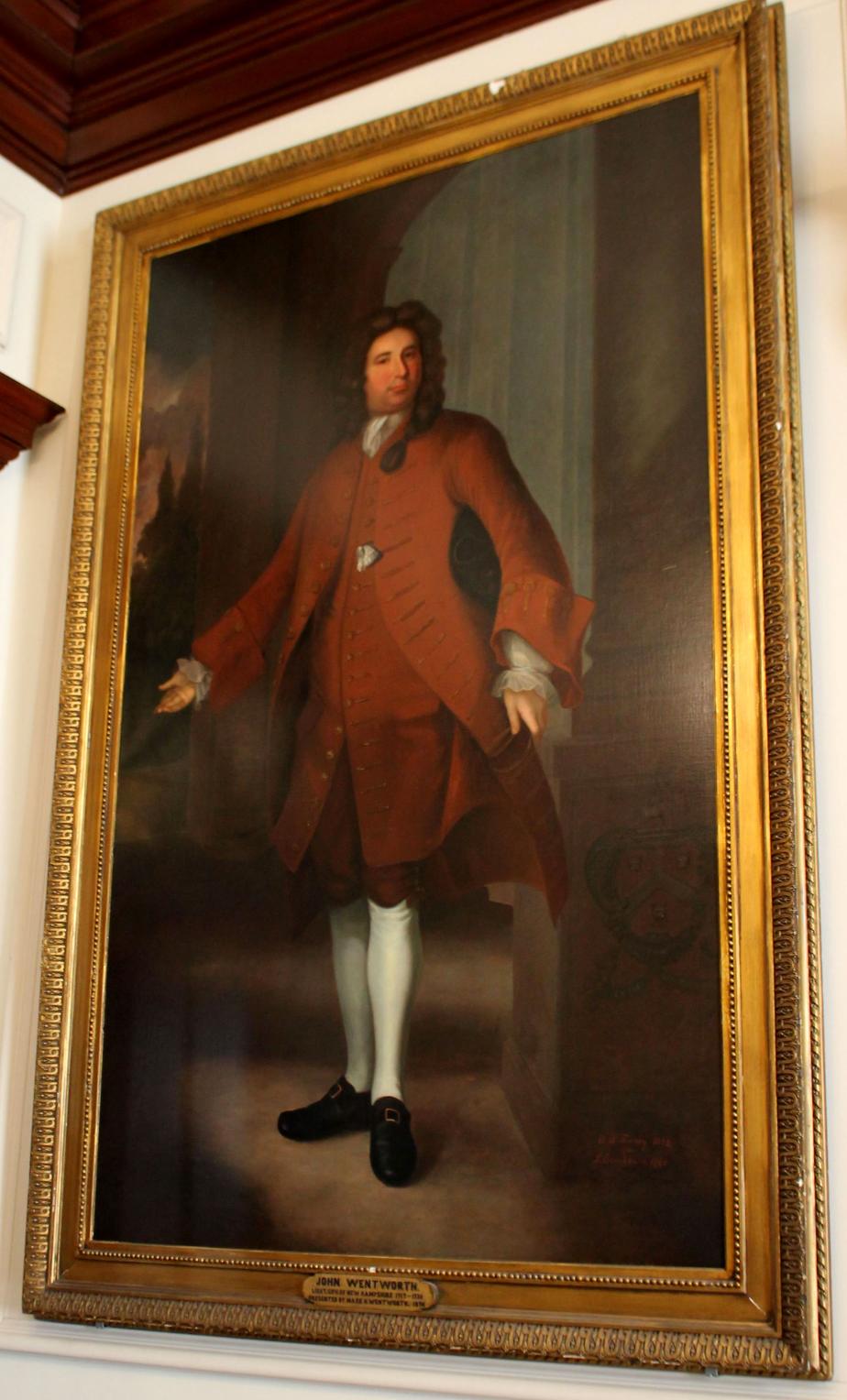 Governor John Wentworth NH State House Portrait