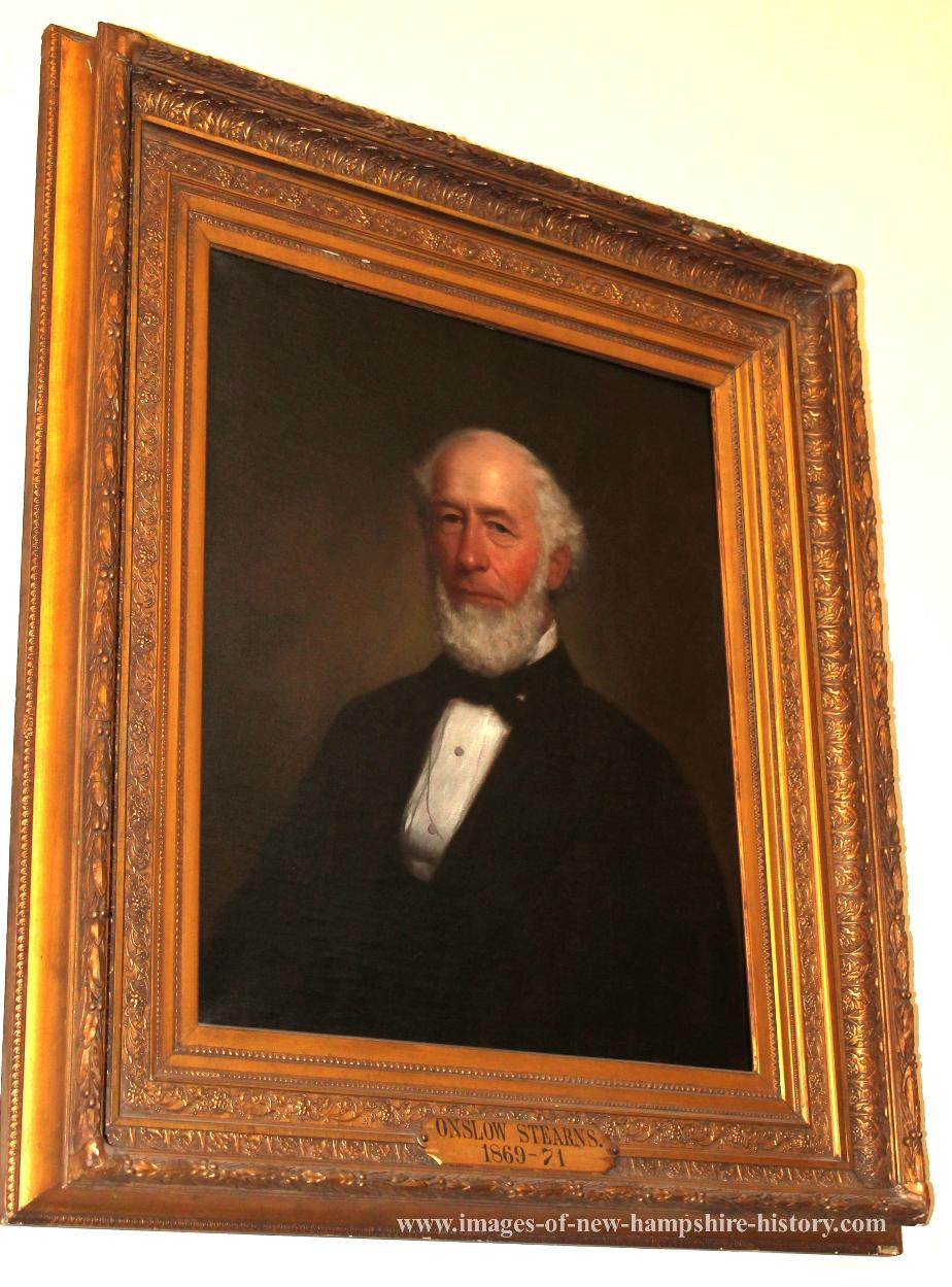 Governor Onslow Stearns State House Portrait