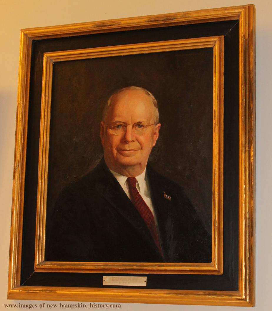 Robert O Blood NH State House Portrait