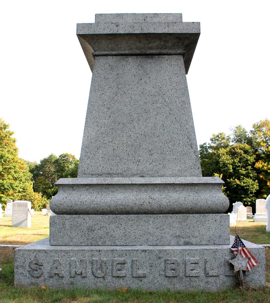 Nh Governor Samuel Bell Grave - Chester NH