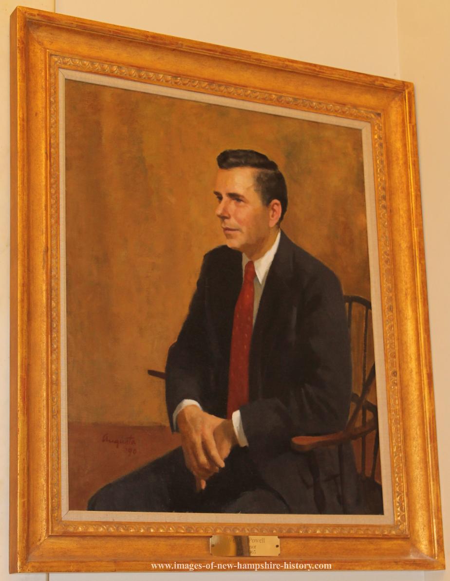 Wesley Powell NH State House Portrait