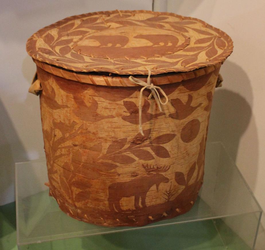 Mt Kearsarge Indian Museum - Birchbark Basketry