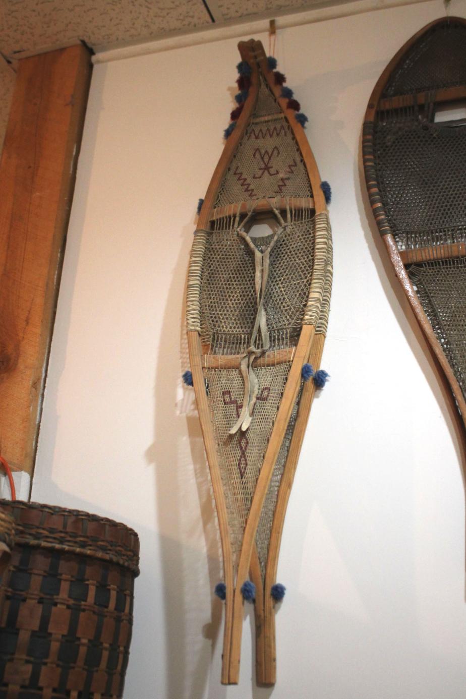 Mt Kearsarge Indian Museum - Snow Shoes