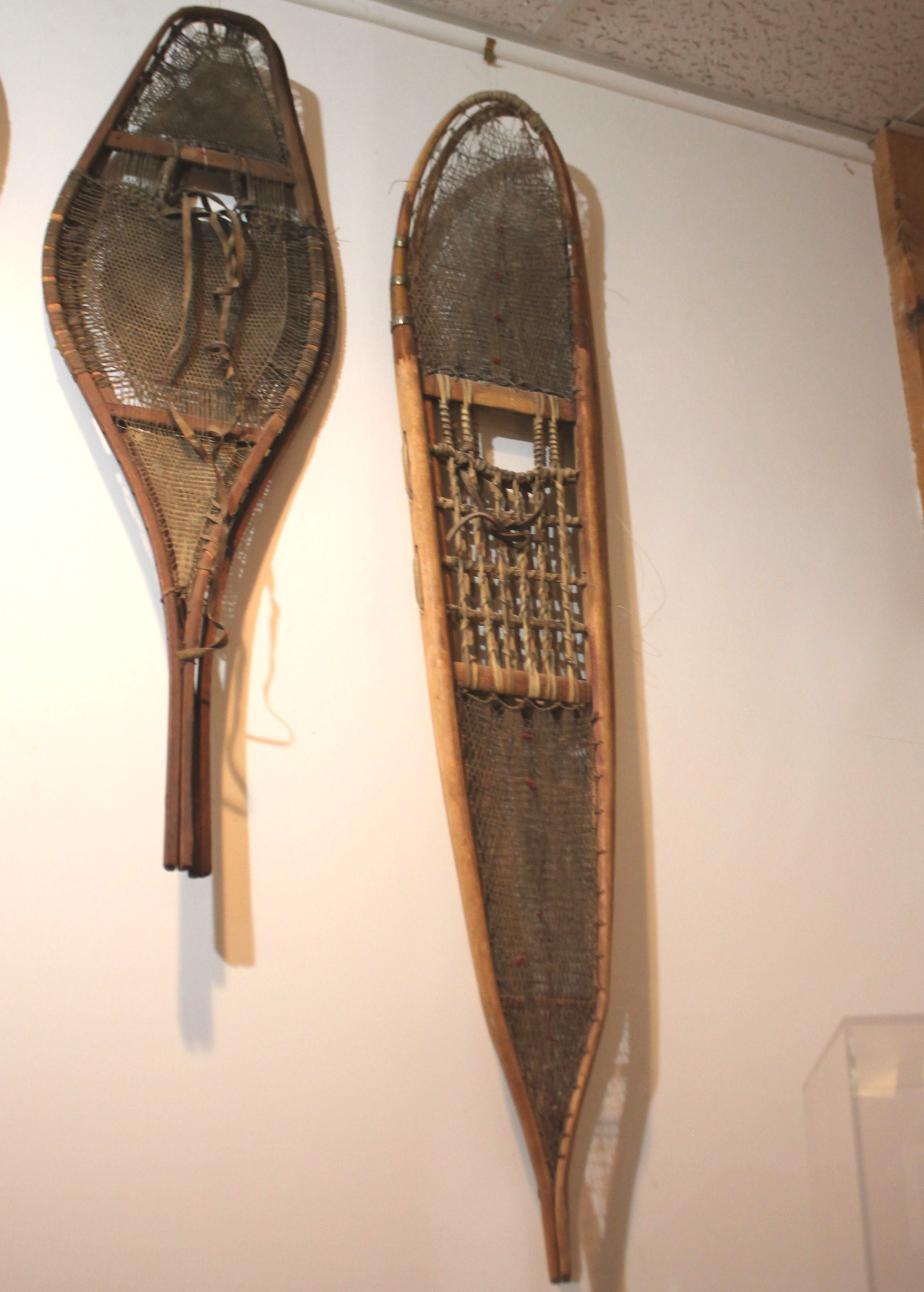 Mt Kearsarge Indian Museum - Snow Shoes