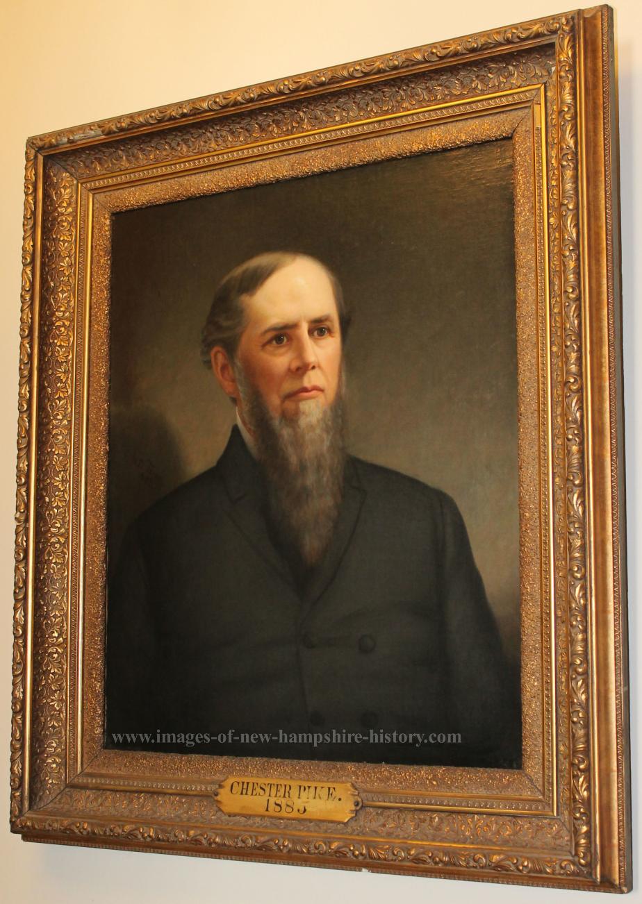 Chester Pike Senate President NH State House Portrait