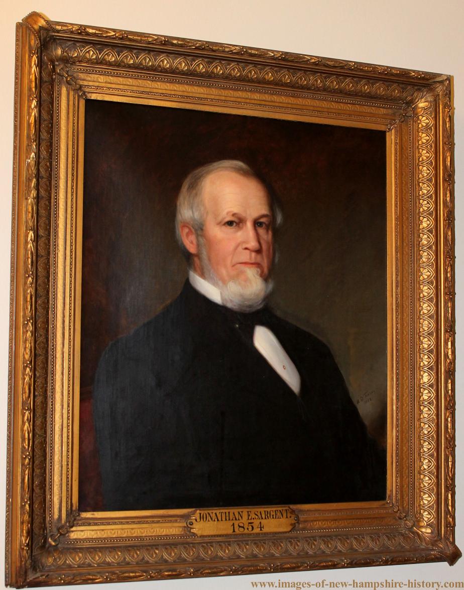 Jonathan E Sargent NH State House Portrait