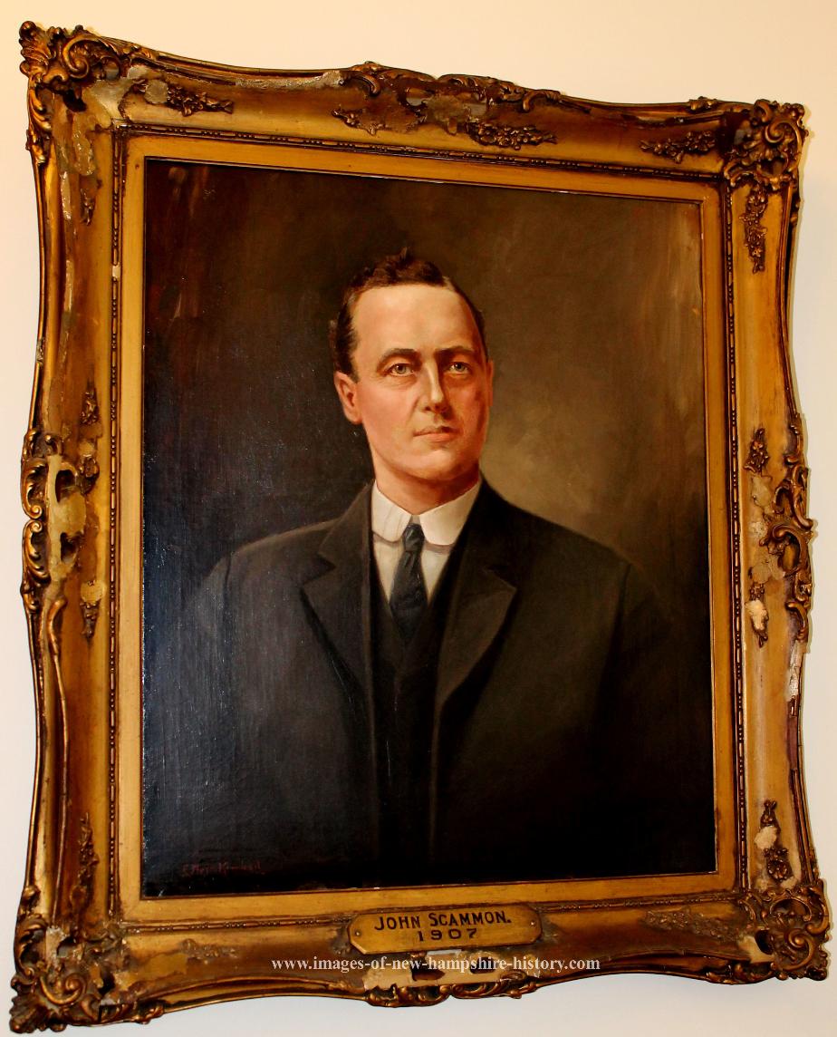 John Scammon NH State House Portrait