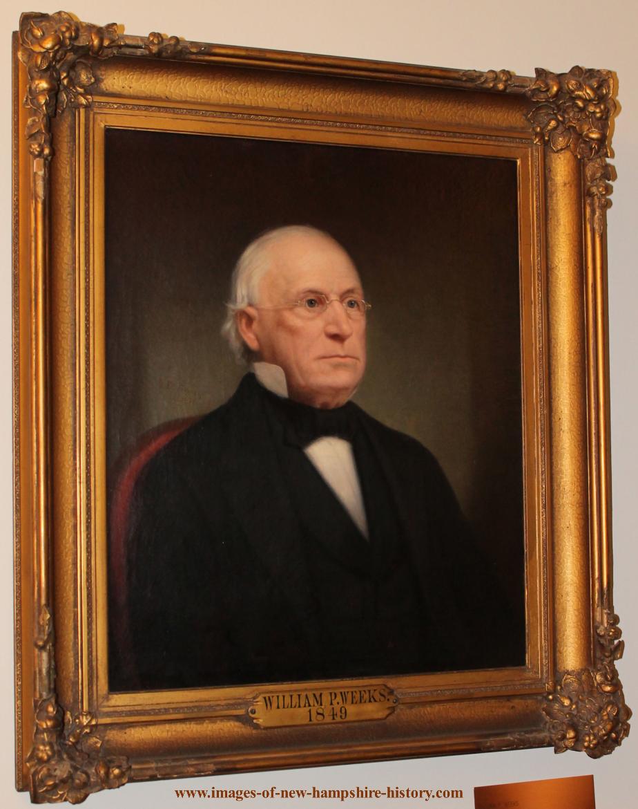 William P Weeks NH State House Portrait