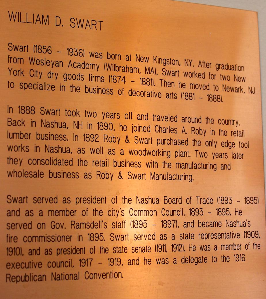 William Sward NH State House Portrait