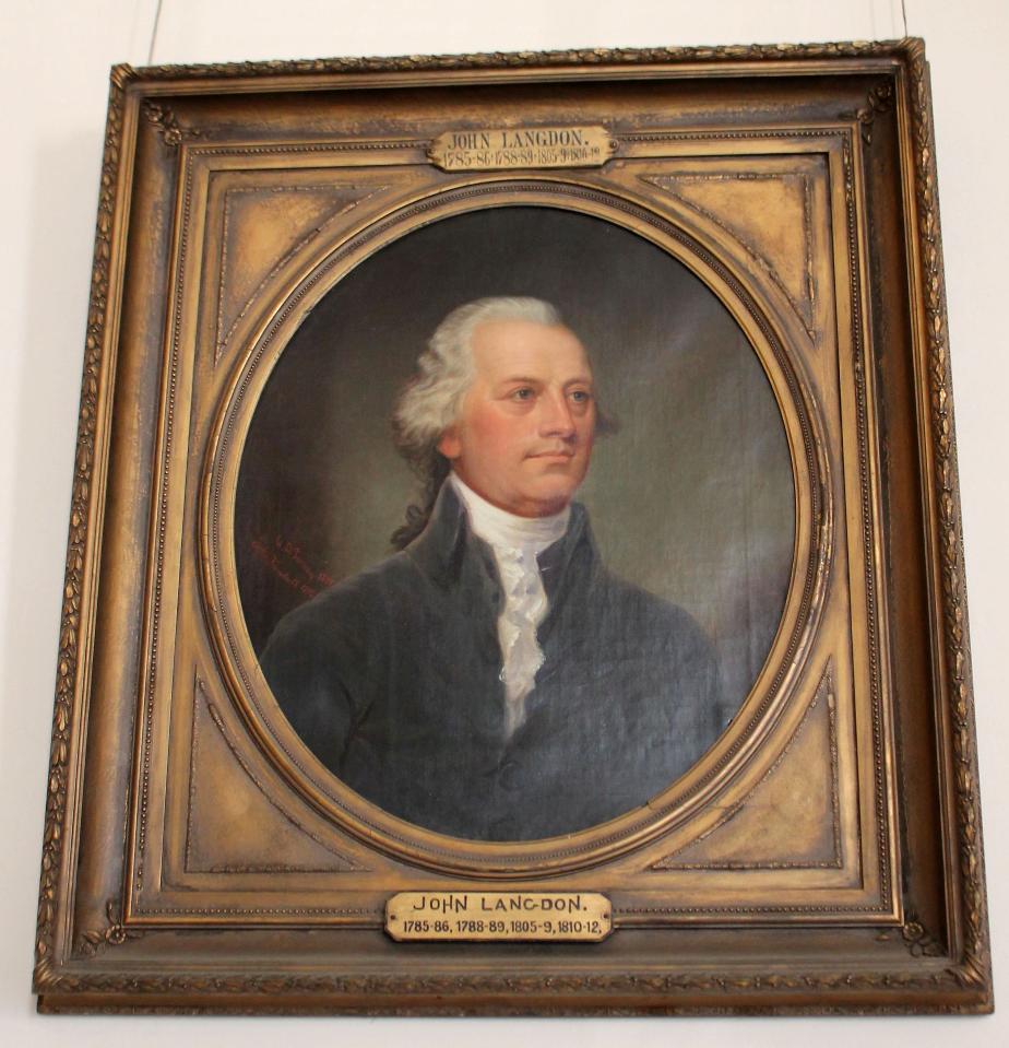 Governor John Langdon NH State House Portrait