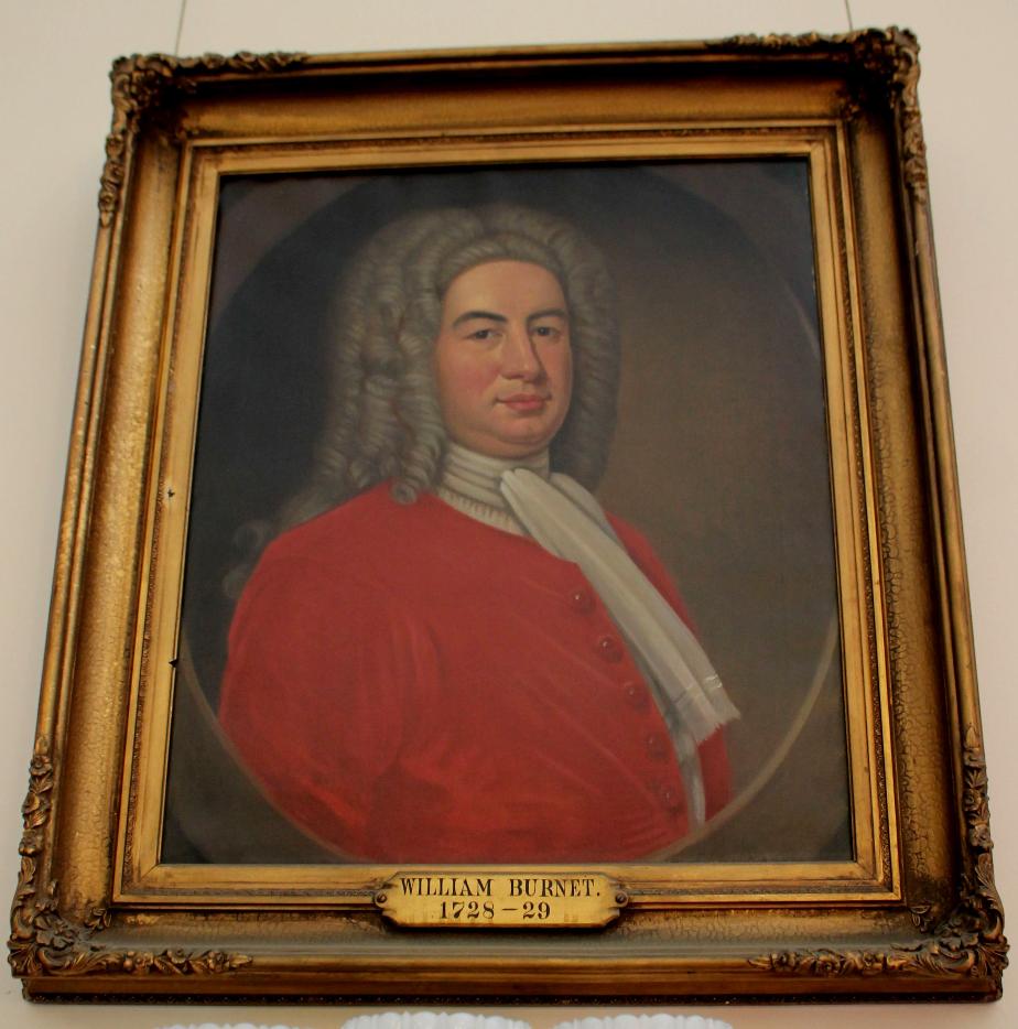 Governor William Burnet NH State House Portrait