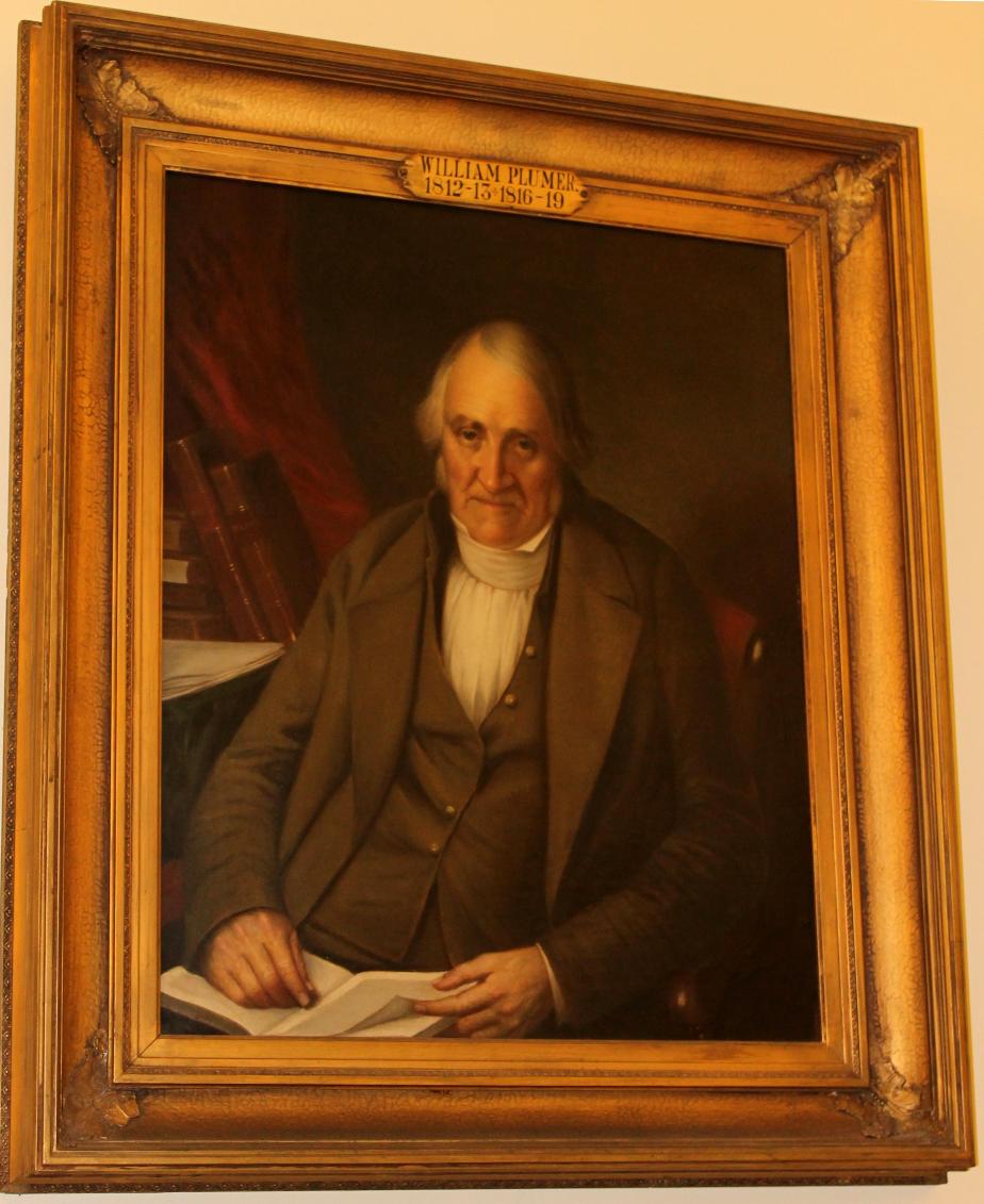 Governor William Plummer NH State House Portrait