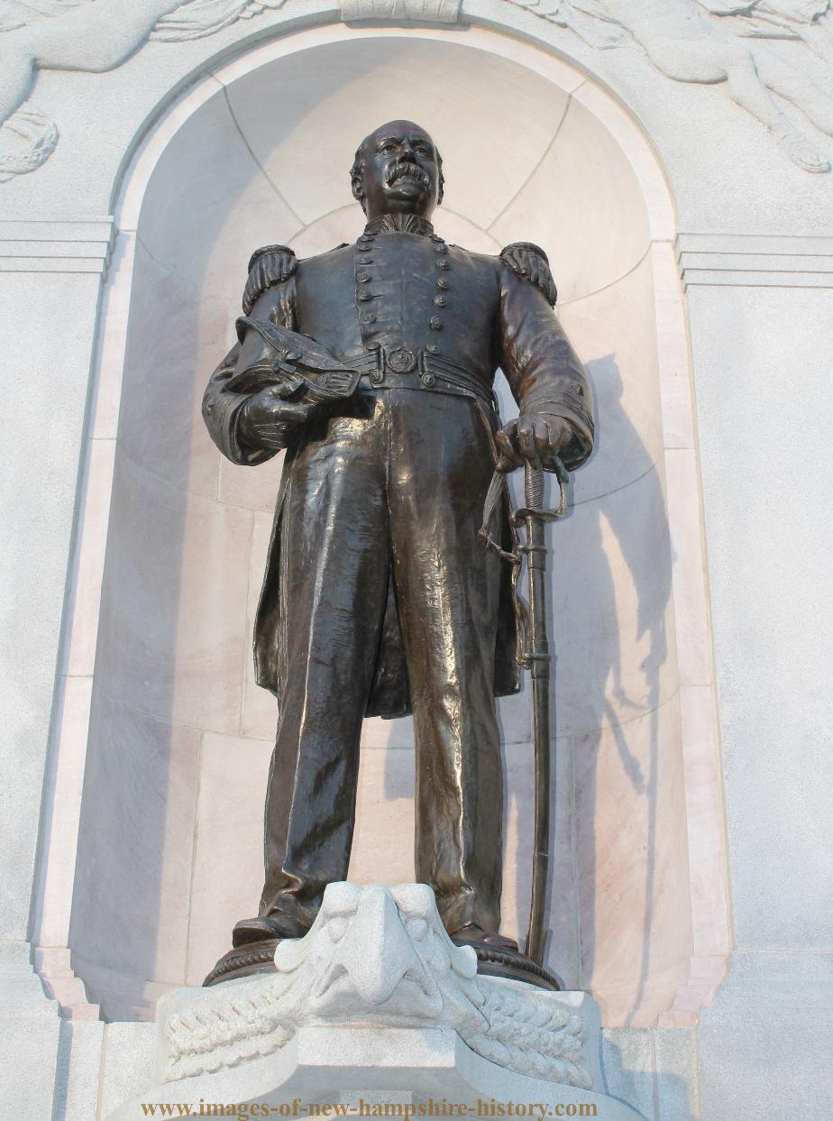 George H Perkins New Hampshire State House Statue