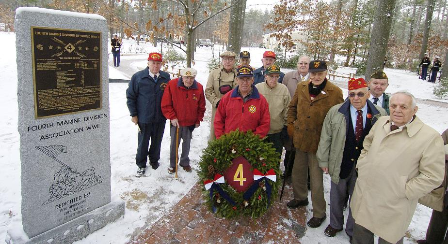 NH State Veterans Cemetery - 4th Marine Memorial Dedication