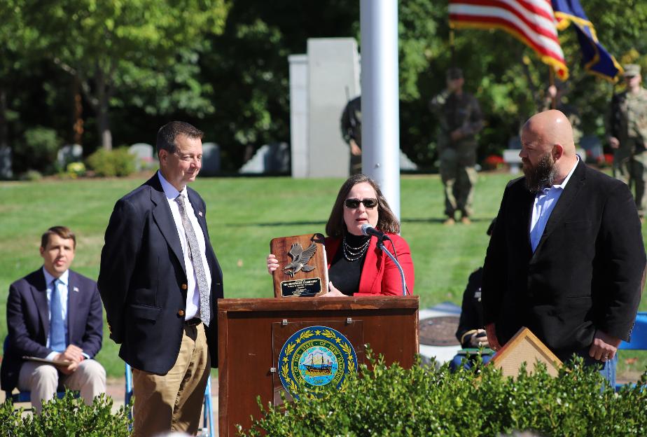NH State Veterans Cemetery 25th Anniversary Boscawen Select Board Presentation