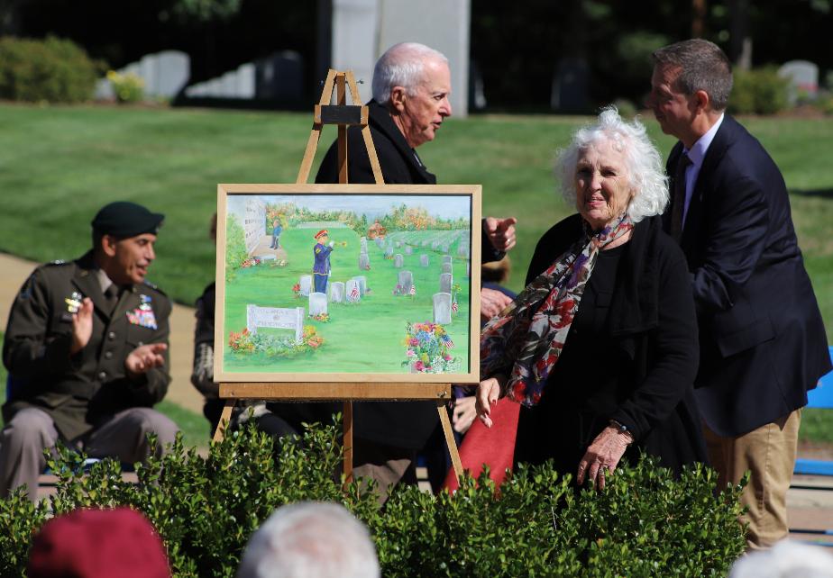 NH State Veterans Cemetery Elaine Morrison Artist