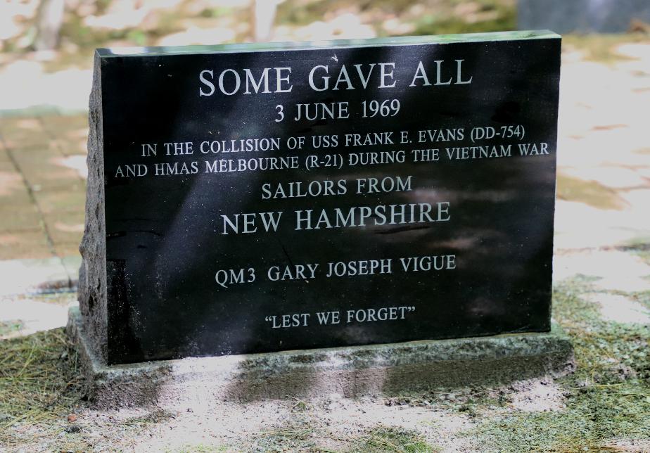 USS Frank E Evans Destroyer Memorial - NH State Veterans Cemetery