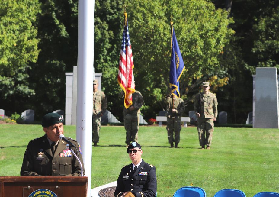 Major General Davfid Mikolaities NH State Veterans Cemetery 25th Anniversary