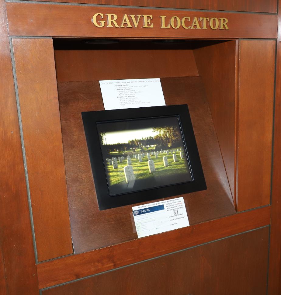 NH State Veterans Cemetery Information Kiosk