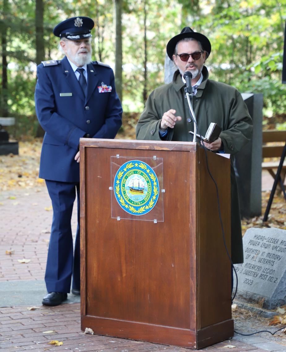 NH Jewish War Veterans Monument Dedication - October 15 3023