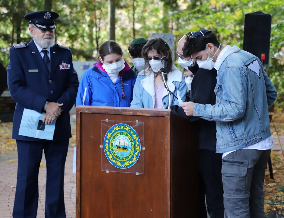 NH Jewish War Veterans Monument Dedication - October 15 3023