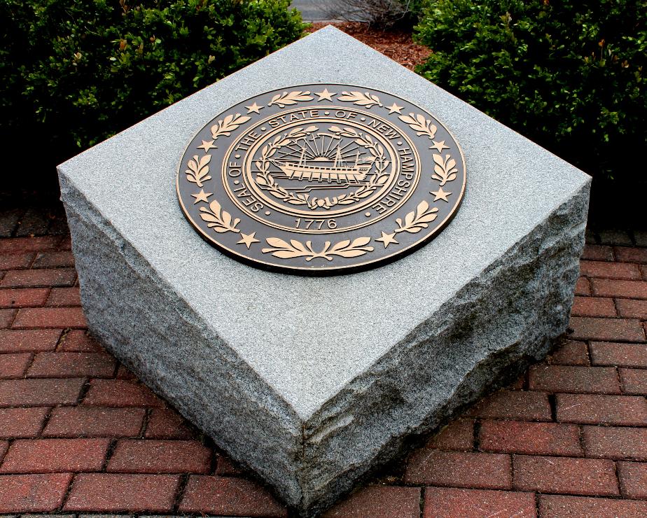 NH State Veterans Cemetery - The Seal of the State of New Hampshire