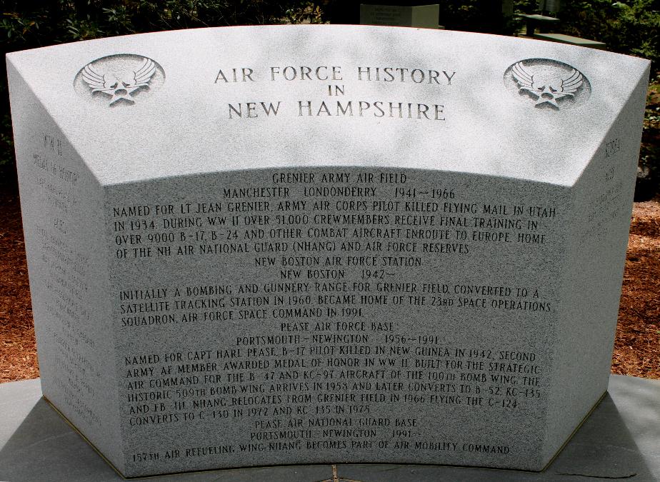 NH State Veterans Cemetery US Air Force Memorial