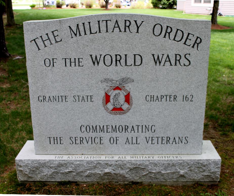 NH Stste Veterans Cemetery - Military Order of World Wars Memorial