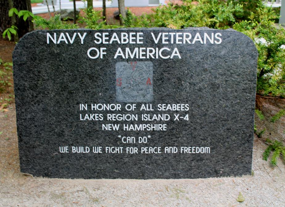 NH Stste Veterans Cemetery - Navy Seabee Veterans of America Memorial
