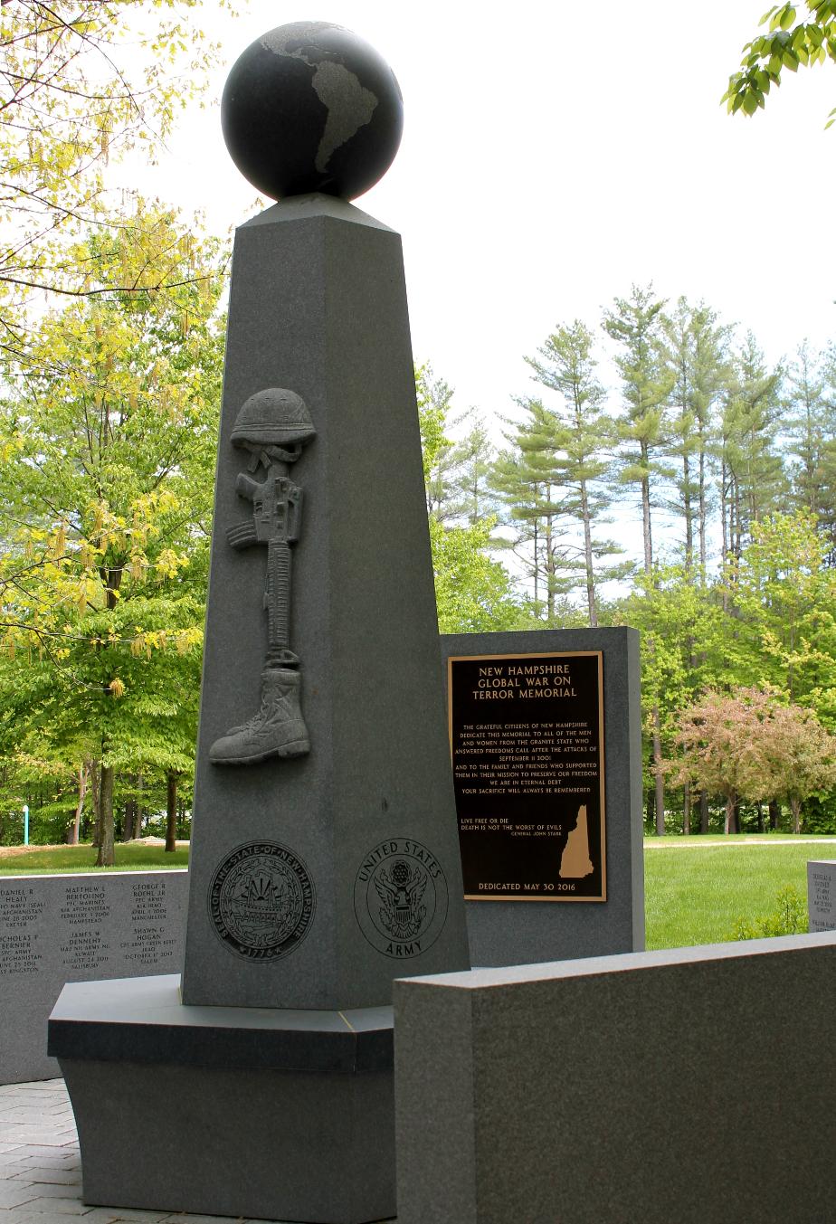 New Hampshire State Veterans Cemetery - Global War on Terror Memorial