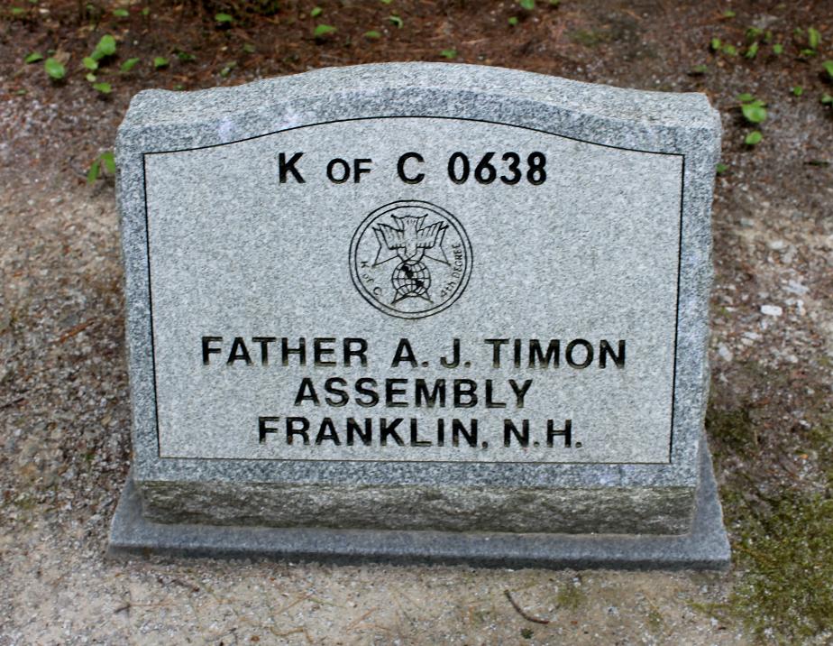 NH State Veterans Cemetery - NH Knights of Columbus No 628 Franklin NH