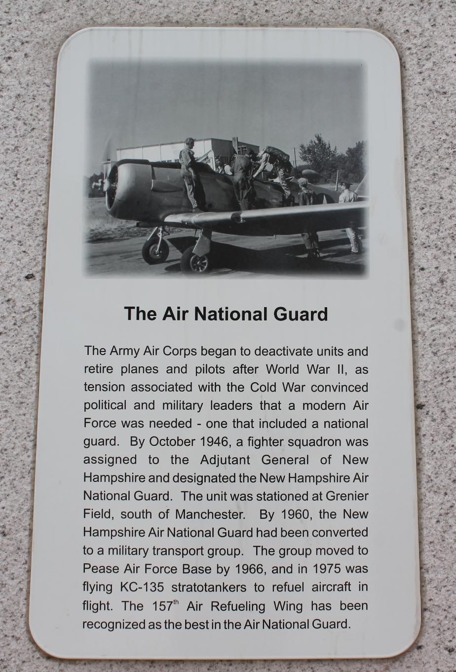 NH State Veterans Cemetery - Korea - The Air National Guard
