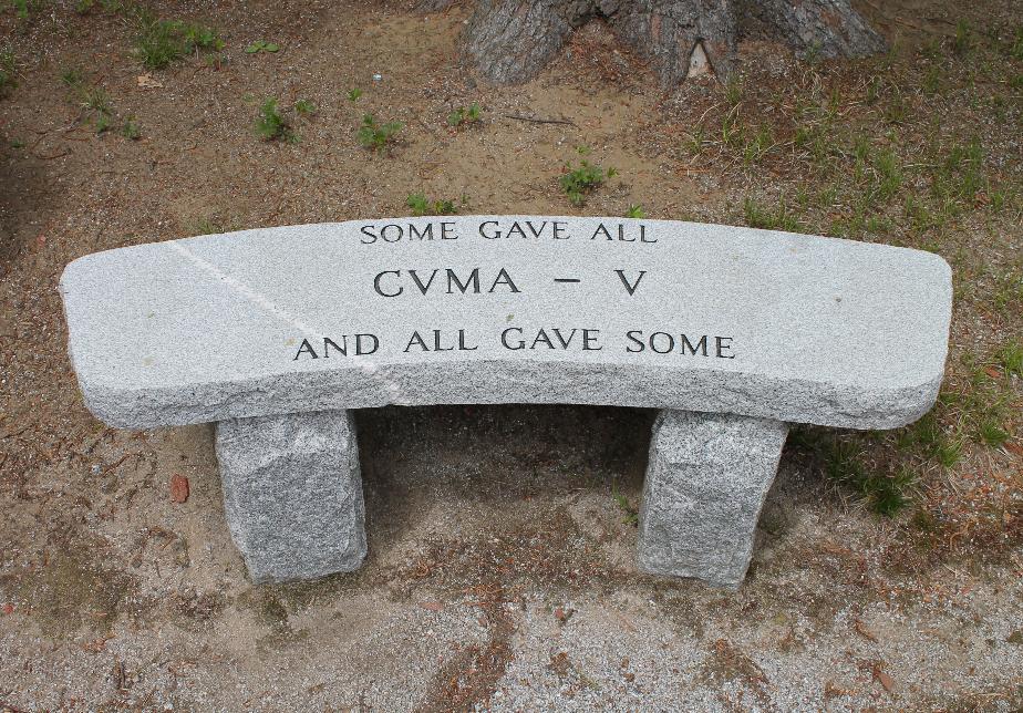 NH State Veterans Cemetery - Combat Vets Motorcycle Club Bench