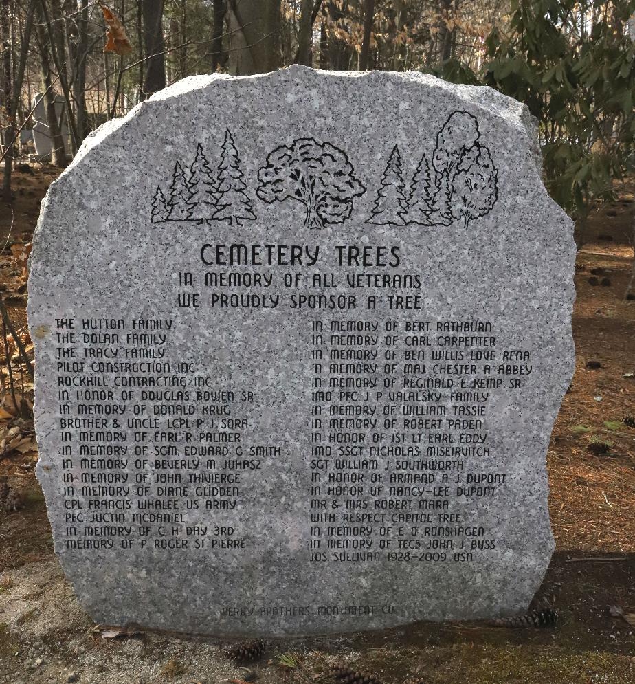 NH State Veterans Cemetery - Cemetery Trees Donations