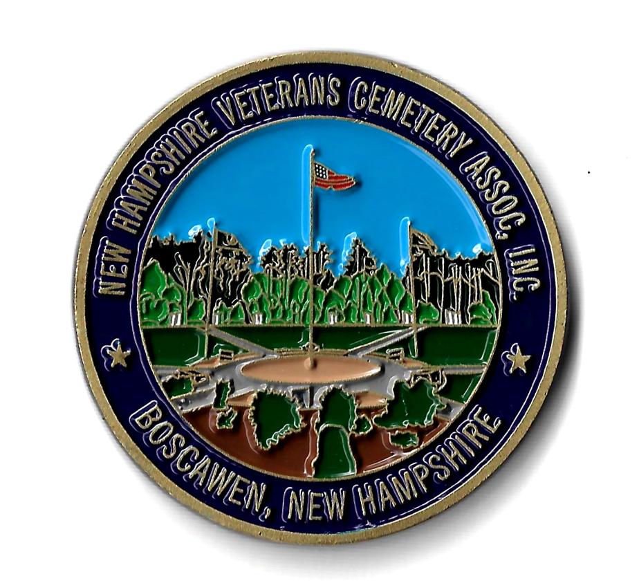 NH State Veterans Cemetery 25th Anniversary Coin